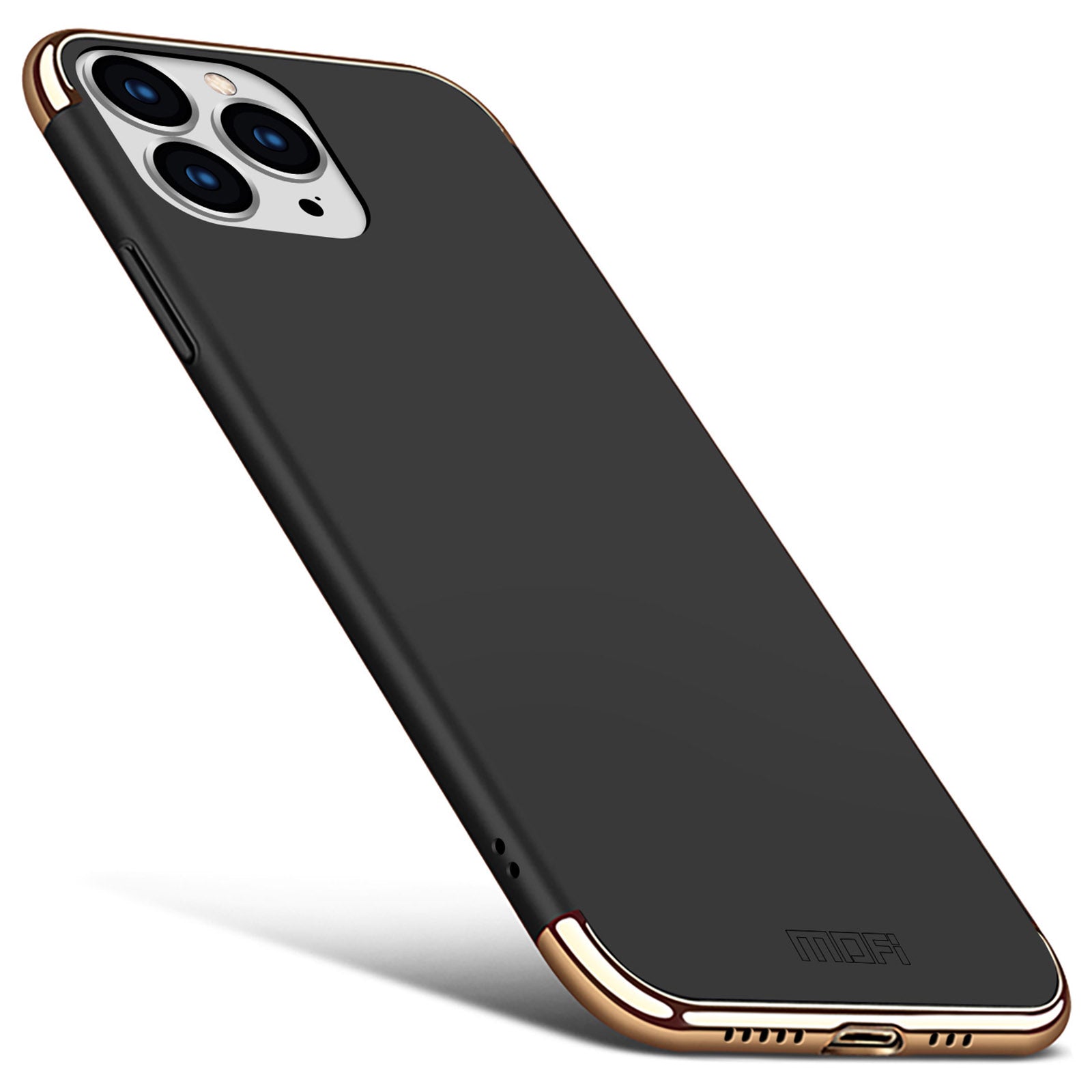 MOFI Guard Series Electroplating Back Cover for iPhone 14 Pro Scratch Proof Detachable 3-in-1 Hard PC Phone Case MOFI Guard Series Electroplating Back Cover for iPhone 14 Pro Scratch Proof Detachable 3-in-1 Hard PC Phone Case